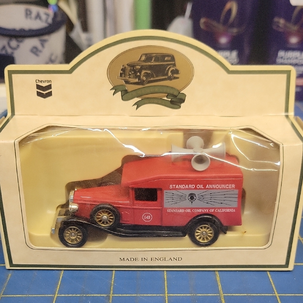 "Standard Oil Announcer" Car Chevron New Sealed Box